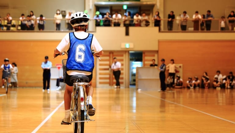 子供自転車安全運転教育事業